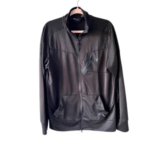 Spyder Mens Active ProWeb Athletic Jacket Black Size Medium Gym Outdoors Casual - Picture 1 of 6
