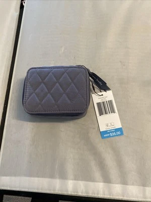 Vera Bradley Gray Travel Pill Organizer Case NWT - Image 1 of 4