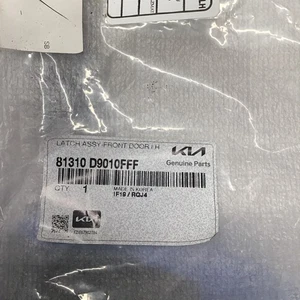 Conjunto de pestillo de puerta delantera original Kia 81310-D9010FFF - Imagen 1 de 3