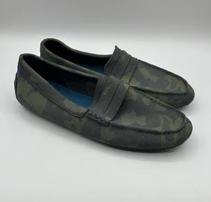 Rothy's The Driving Halbschuh in Forest Camo Grün Herren 12, 46 - Bild 1 von 7