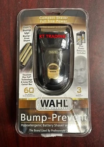 WAHL BUMP-PREVENT Hypoallergenic Compact Power Titanium Flex Foil SHAVER - Picture 1 of 2