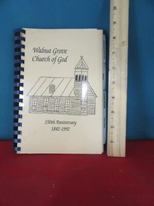 907. Walnut Grove Church of God Cookbook 150th Anniversary 1842-199 - Picture 1 of 7
