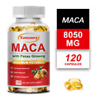 Maca 8050mg - Tribulus,Ginseng - Men's Testosterone Booster, Energy & Endurance