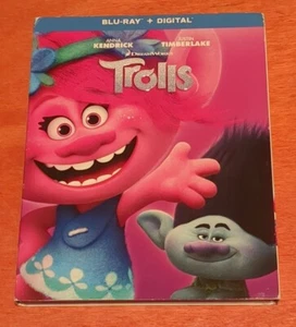 Trolls blu-ray Anna Kendrick Justin Timberlake Mike Mitchell Erica Rivinoja - Picture 1 of 4