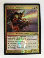 Mtg Magic the Gathering Gatecrash Foundry Champion FOIL