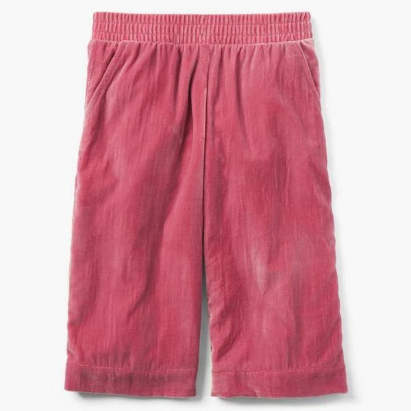 NEW Gymboree Girls Velvet Culottes pants Dusty Rose many Sizes  - Image 1 of 1