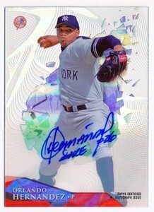 2014 Topps High Tek Orlando Hernandez Autographs Auto #HT-OH