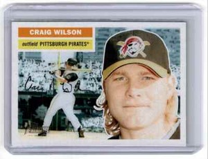 2005 Topps Heritage SP Short Print High Number Craig Wilson Pittsburgh Pirates