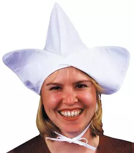 HOLLÄNDISCHES MÄDCHEN PILGER PIONIER HALLOWEEN KOSTÜM HUT GC43 - Bild 1 von 1