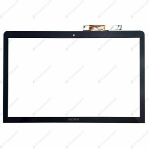 Genuine Sony Vaio SVF152C29M 15.6" Touch Screen Digitizer Display Front Glass