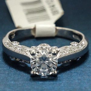 Verragio Diamond Engagement Ring in 18K White Gold Verragio style 7038  - Picture 1 of 10