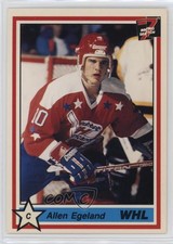 1990-91 7th Inning Sketch WHL Allan Egeland #126