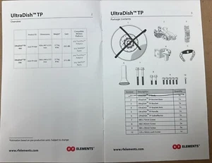 EF elements Ultra dish tp zestaw części - Zdjęcie 1 z 4