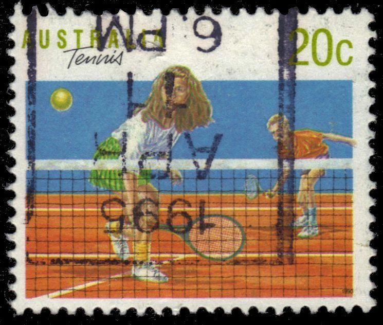 AUSTRALIA 1116 (SG1176a) - Deportes y Ocio "Tenis" (pa95462) Foto 1 de 1