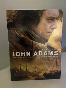 John Adams (DVD, 2008, 3-Disc Set) 7-Part Mini-Series Paul Giamatti HBO VGC - Picture 1 of 3