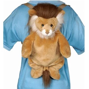 Fiesta Peluche Animal REY LEÓN Mochila Niños Niños, Niñas Juguete Viaje Compañero Bolso NUEVO - Imagen 1 de 1