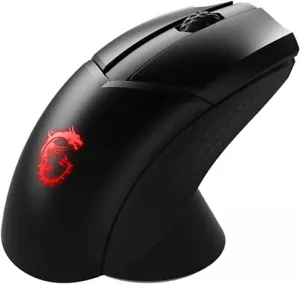 MSI Clutch GM41 Lightweight Wireless Gaming Mouse & Charging Dock, 20,000 DPI, 6 - Picture 1 of 3