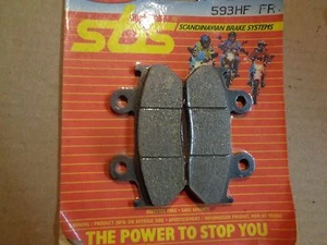 SBS Ceramic Brake Pads For Some 1987-1994 Honda CBR600 Bikes - Picture 1 of 1