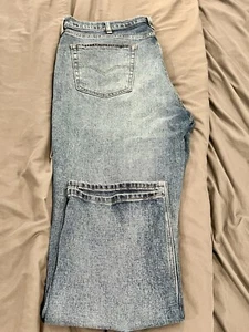 Levi's Men's 40x32 Original Straight Fit Jeans - Dark Wash - Picture 1 of 8