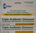 First Aid Triple Antibiotic Ointment 1oz - 2 Tubes