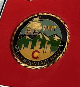 U.S. Navy Ball Challenge Coin 2003 Rocky Mountain Navy - Bild 1 von 4