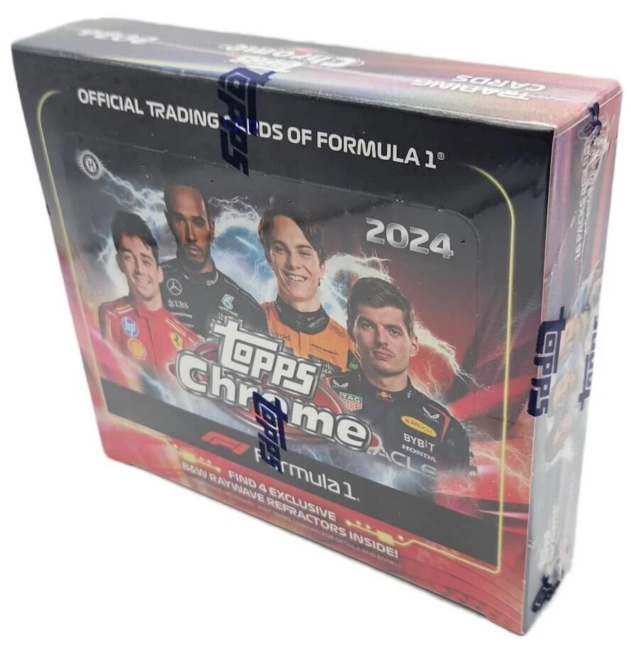 2024 Topps Chrome F1 Formula 1 Qualifying Lap Hobby Lite Box