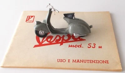 VESPA MAISTO SC. 1/18 E LIBRETTO USO/MANUT. MADE IN ITALY NO POLITOYS, MERCURY - Immagine 1 di 4