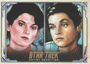 2021 Women Star Trek Art Images ARTIST RENDITION Insert AR21 Saavik - Picture 1 of 1