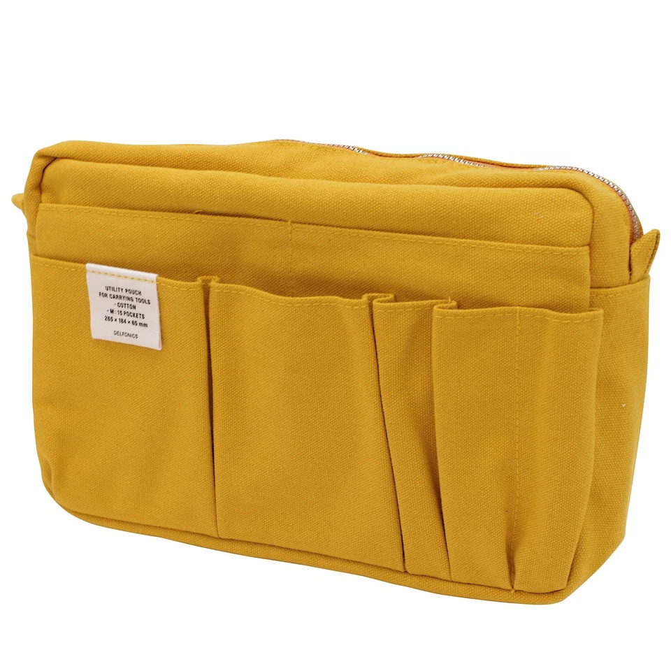 DELFONICS INNER CARRYING M YELLOW BAG-IN-BAG CASE W265xH184xD65mm 500092-185 NEW - Image 1 of 1
