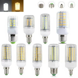 7W-45W LED Corn Light Bulbs E27 E14 E12 B22 Energy Saving Lamp 3000K-6000K - Picture 1 of 17
