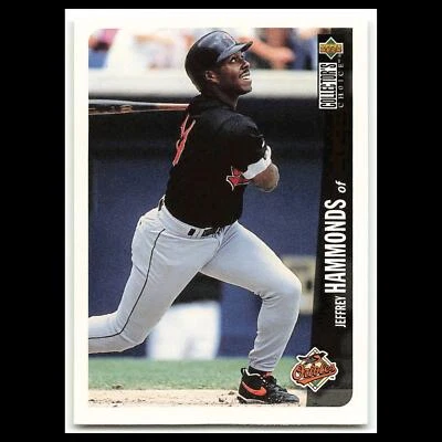 Jeffrey Hammonds #467 1996 Collectors Choice Baltimore Orioles Baseball Card MLB - Image 1 of 3