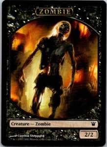 Magic the Gathering Zombie #9 Token Innistrad MTG Free Shipping! - Picture 1 of 1
