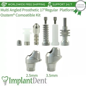 Dental Reg Platform Multi Angled 17° Abut 0sstem Compatible Kit - Picture 1 of 13