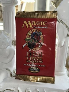 MTG Magic PORTAL 3 THREE KINGDOMS Booster English PO3 Factory Sealed - Picture 1 of 6