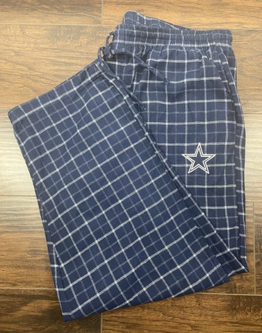 Dallas Cowboys NFL Football Flannel Pajama Lounge Pants Men's 2XL Cover