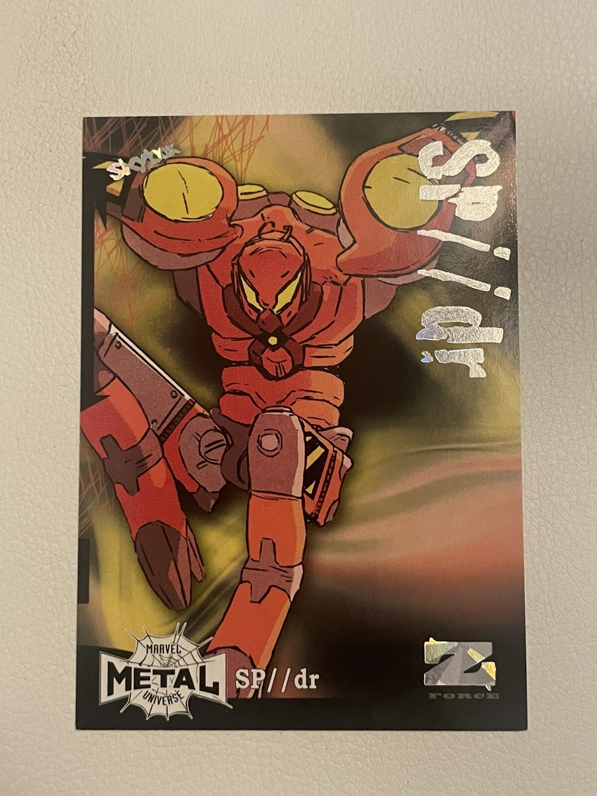 2022 Marvel Metal Universe Spider-Man Z-Force Amazing Rave 56/62 SP dr