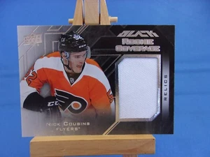 Nick Cousins UD Black Hockey 15-16 Rookie Coverage Relics Jersey - Picture 1 of 2