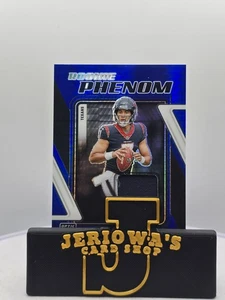 2023 Panini Donruss Optic Rookie Phenom Blue Hyper Texans C.J. Stroud (RC,MEM) - Picture 1 of 3