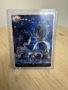 Stay with Me - Rhystic Study (Showcase) 🎴NON FOIL ✅ FINAL FANTASY: TTA MTG - Bild 1 von 4