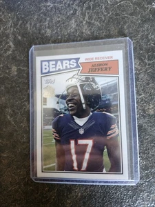 2015 Topps 60 Credential Retro Alshon Jeffery Card# T60-AJ - Picture 1 of 2
