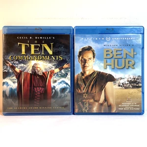 DIE ZEHN GEBOTE / BEN-HUR (Blu-Ray) Charlton Heston - Bibeldrama - Bild 1 von 9
