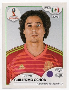 #454 Pegatina Guillermo Ochoa México Panini Copa Mundial FIFA Rusia 2018 - Imagen 1 de 2