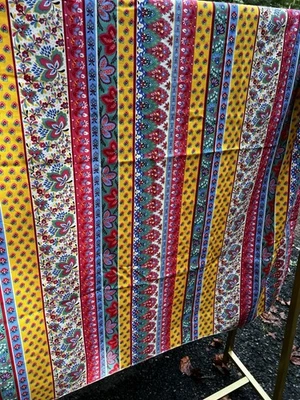 Lote de 4 Paneles Cortina Algodón Ikea Vintage-Hechos en Francia-NUEVOS SIN ETIQUETAS  Foto 1 de 4