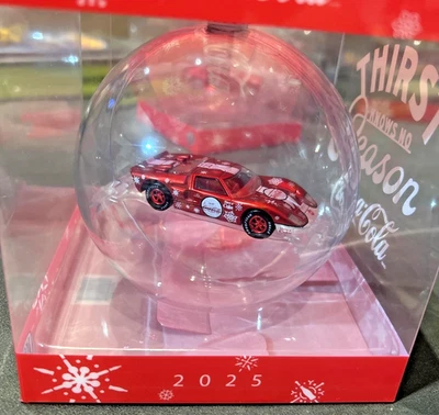 💥M2 Máquinas 2025 Coca Cola Adorno de Navidad 1966 FORD GT40 CHASE ¡Nuevo! Foto 1 de 4