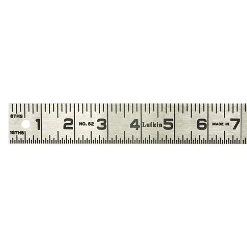 Lufkin 621FT 1' SAE Steel Ruler | eBay