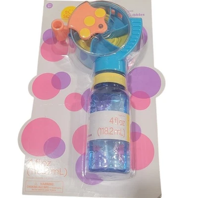Ultra Spin Bubbles Bubble Blower Toy for Kids Sun Squad™ Plastic Spinner - Image 1 of 3