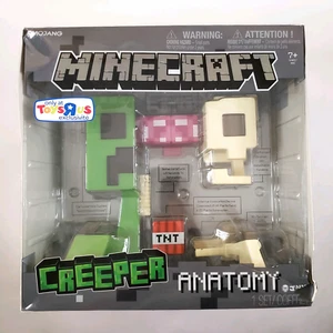 Minecraft Creeper Anatomy Mojang Vinyl Figure ToysRus Exclusive (Box Damaged) - Picture 1 of 8