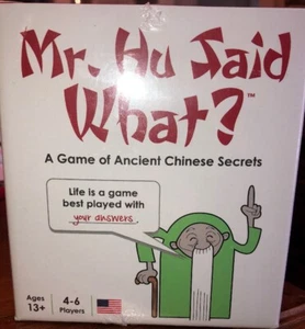 Mr. Hu Said What? - A Family/Party Game of Ancient Chinese Secrets NEW - Picture 1 of 2