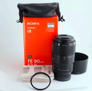 Sony FE 90mm f/2.8 Macro G OSS - Comme neuf avec facture d'origine - Photo 1 sur 3
