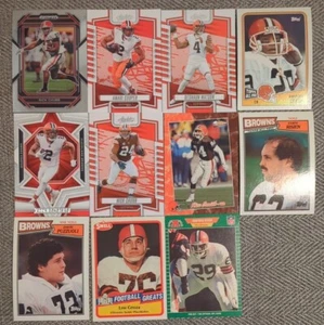 11 Cleveland Browns Football Karten keine doppelten 1987-2023 - Bild 1 von 4
